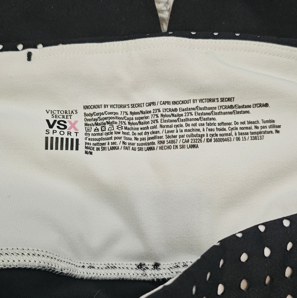 Victoria's Secret Black Womens Leggings - Picture 3 of 3